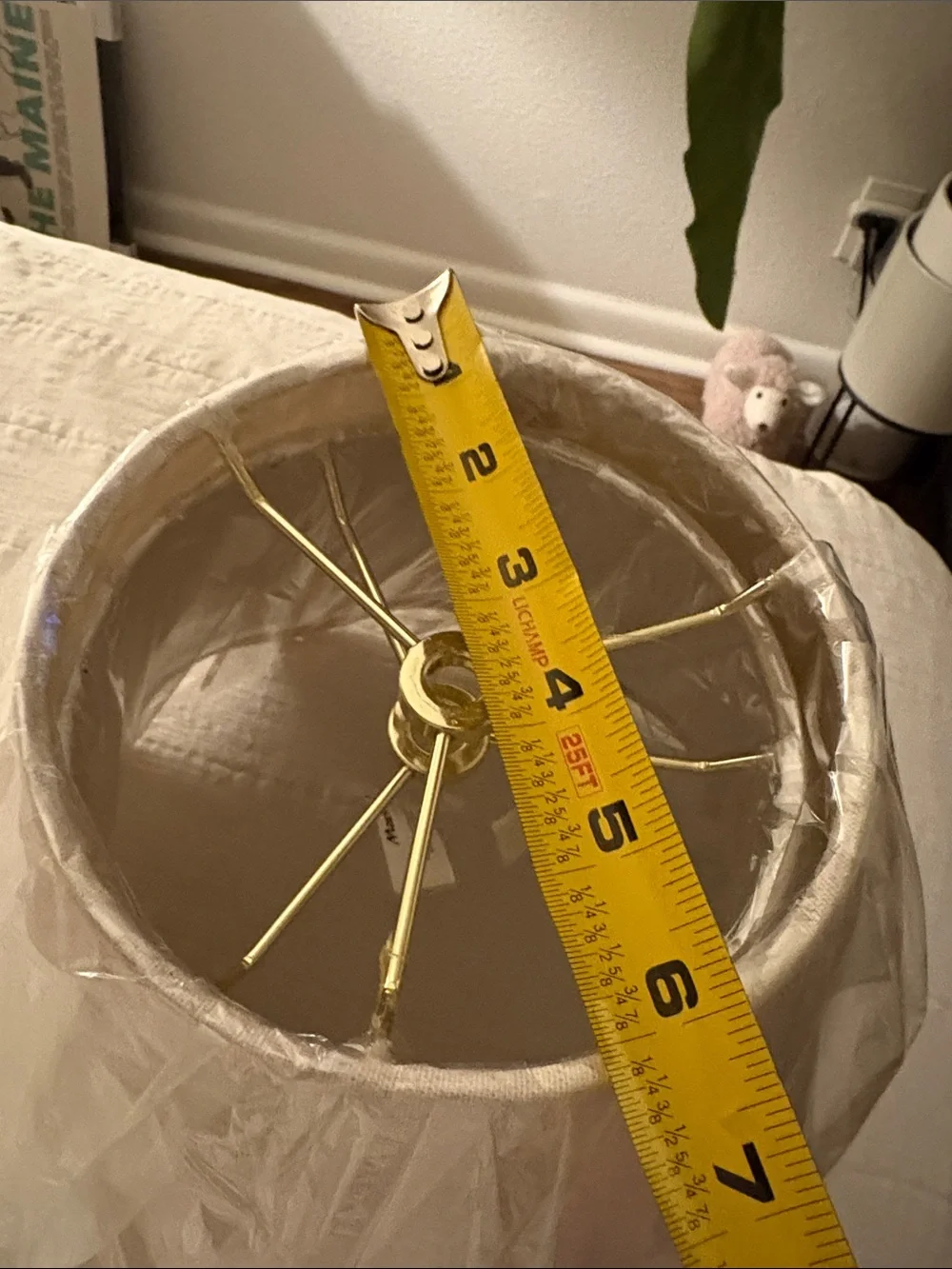 Neutral Linen Table Lamp Shade Set
